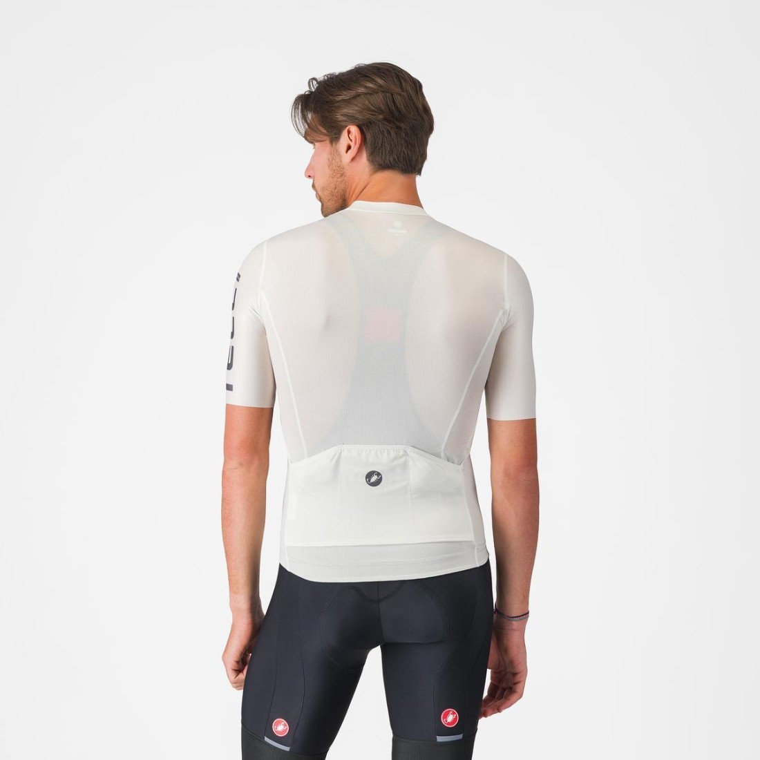 CASTELLI ENTRATA APEX MEN CYCLING JERSEY WHITE – SUMMER ROAD BIKE SHIRT TOP