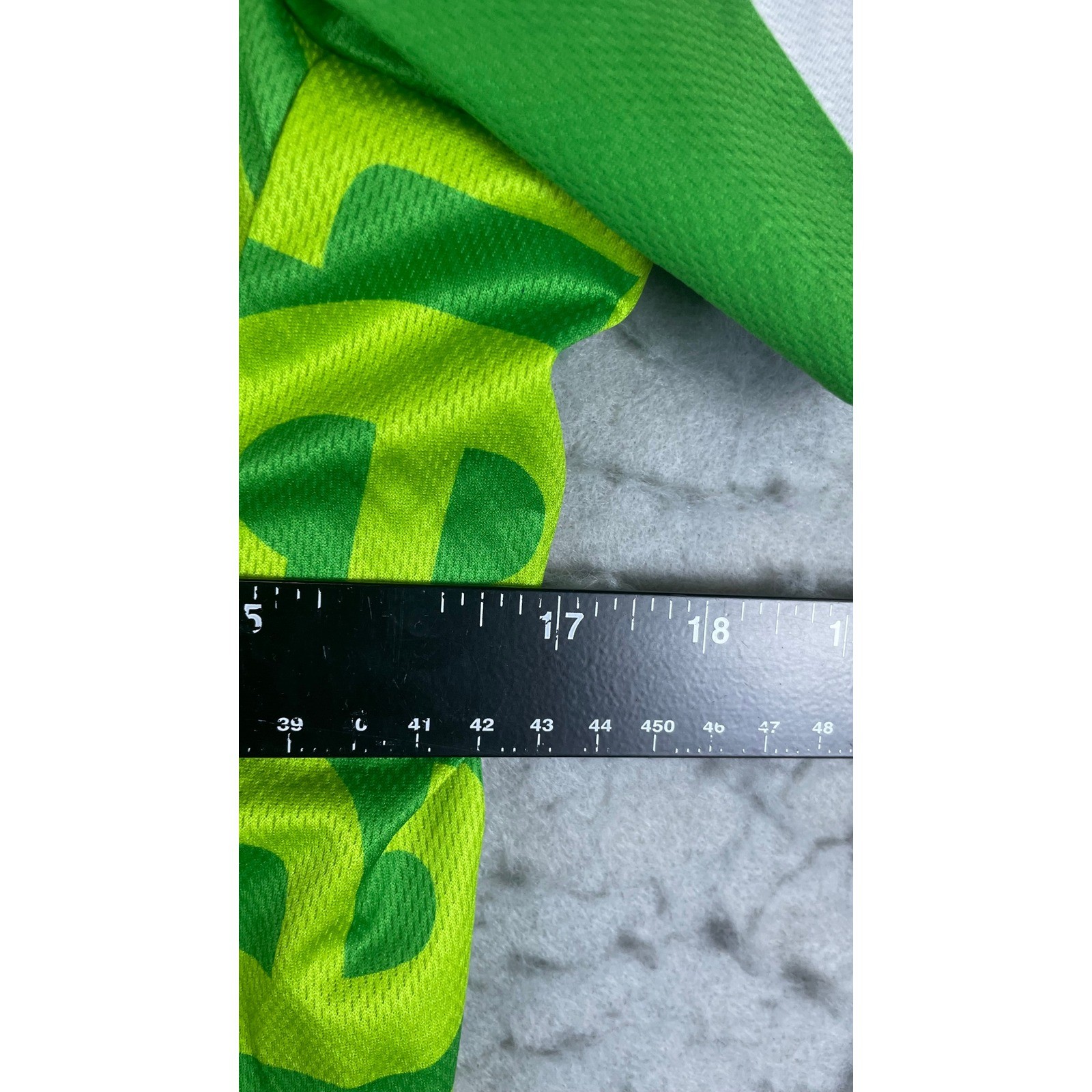 VOmax Cycling Jersey Mens M Green Excellent BP MS150 2013 Houston Austin Ride