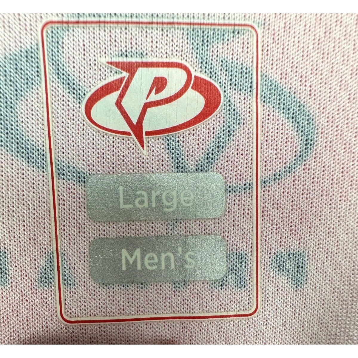 NEW PRIMAL Shirt Mens Large Pink White Colorblock Cycling Jersey Short Sleeve