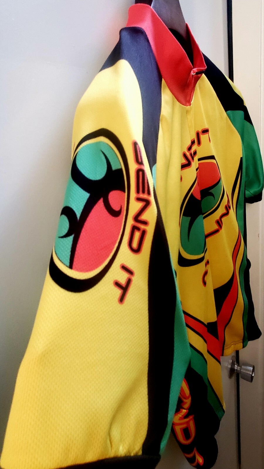 Bend It Cycling Jersey Bundle LG Club Cut (1) Org/Yel(1) Org/Yel/Grn Cycle Bike