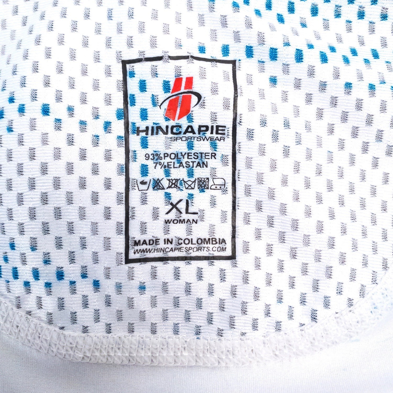 Hincapie Cycling Jersey Womens XL Blue White JDRF Norvo Nordisk Charity Full Zip