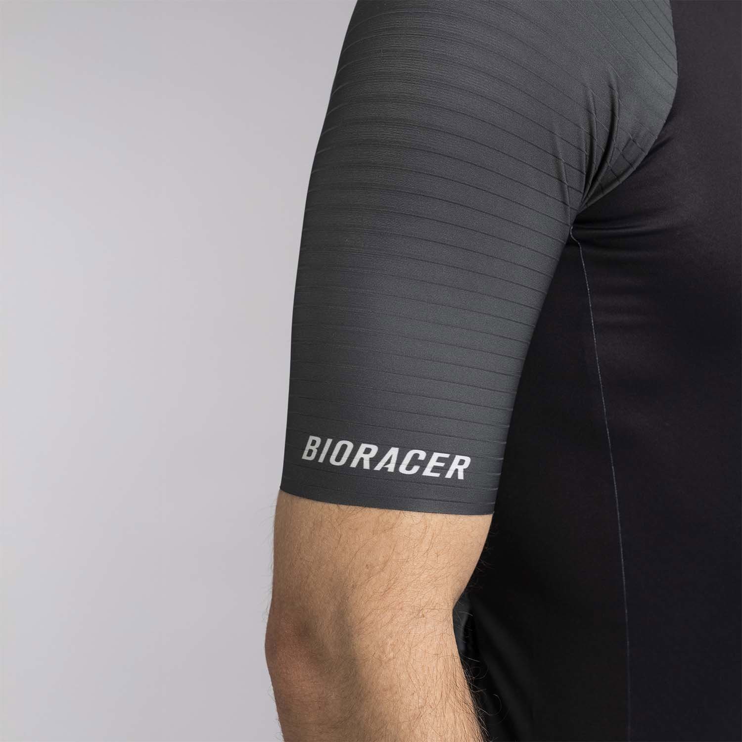 BIORACER Icon Wielershirt Black – Anthracite Mat 3XL Single Unit