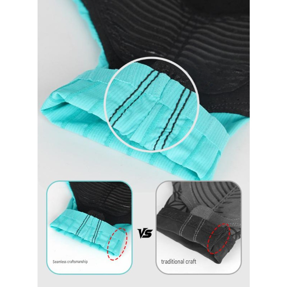 Unisex Polyester Cycling Gloves Short Finger Breathable for Road Biking