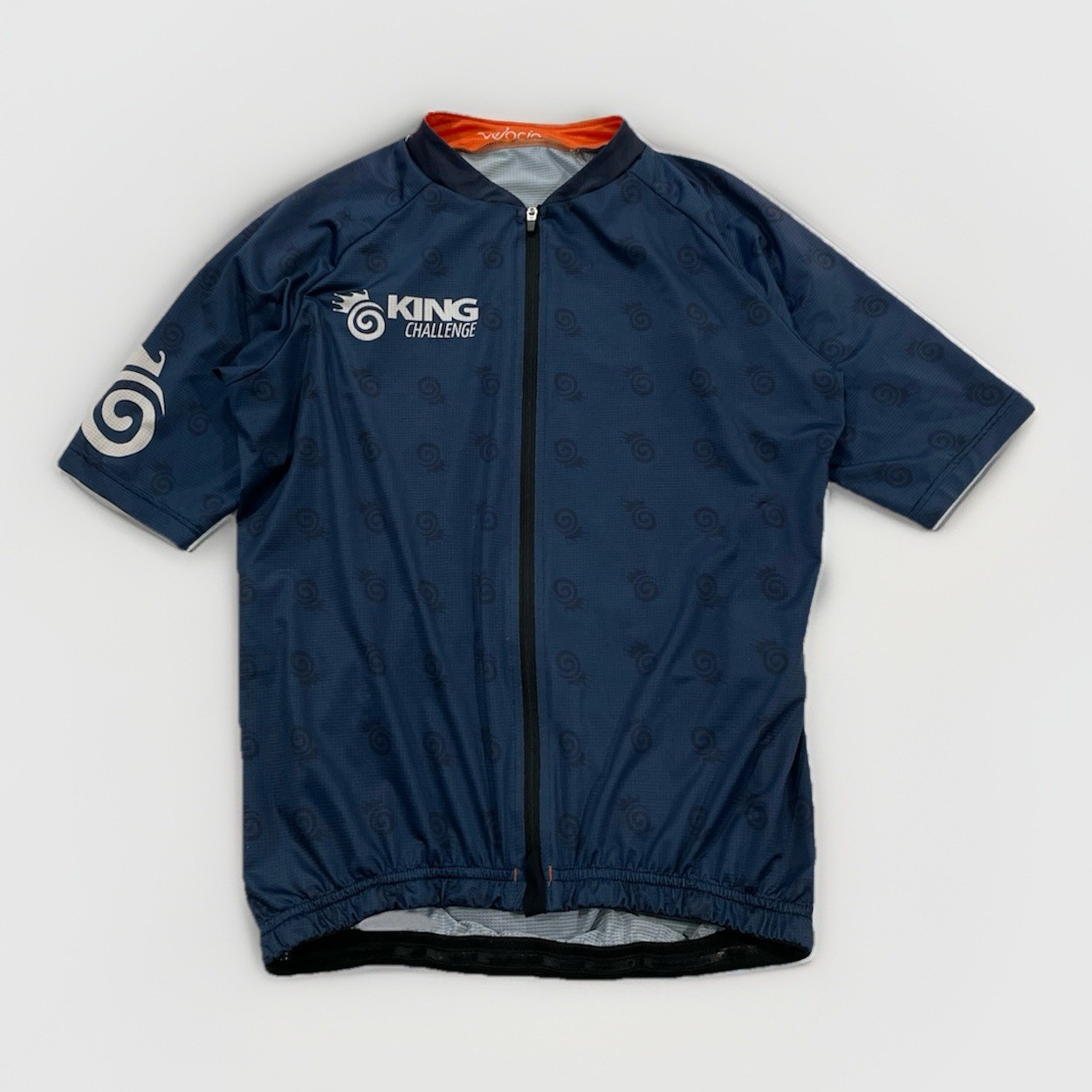 Velocio Men’s Small MEN’S ULTRALIGHT Cycling JERSEY Blue Full Zip Made In Italy