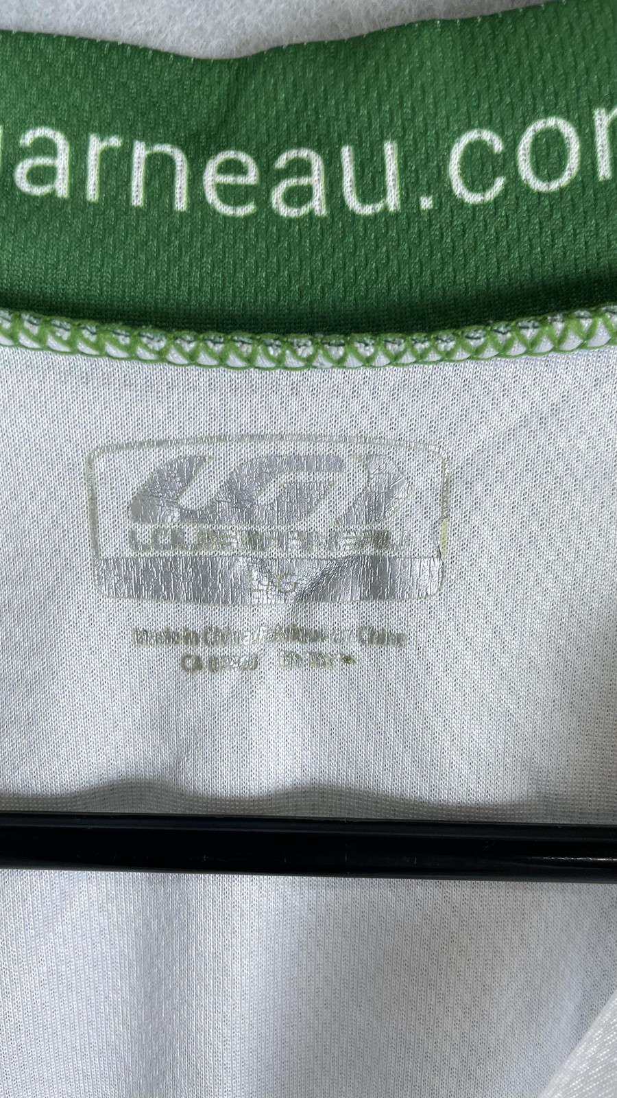 Louis Garneau Backroads Cycling Jersey Medium Green Full Zip Mens Bike Shirt