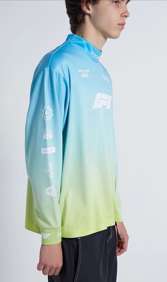 Formula 1 Pacsun Eco Apex 2023 Mens Racing Long Sleeve Jersey Shirt Size Medium