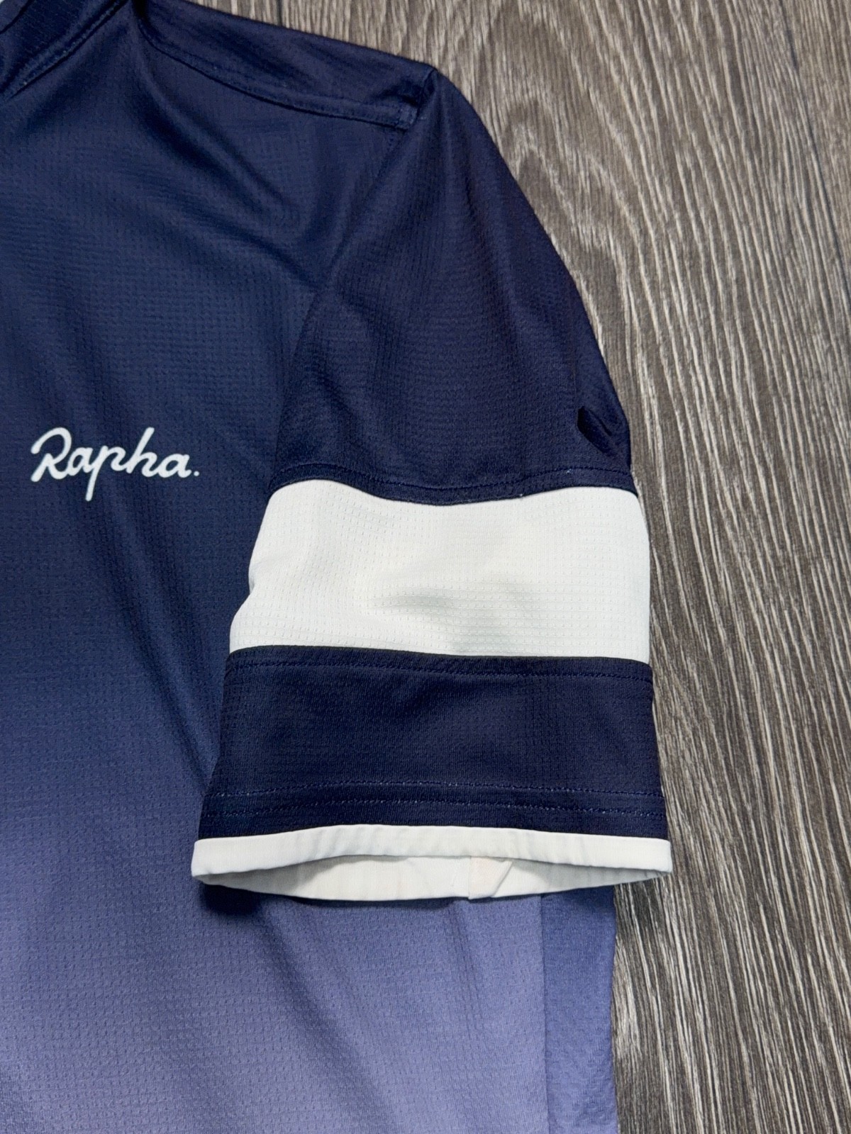 Mens RAPHA Super Lightweight Jersey Cycling Full Zip Bicycle Size L