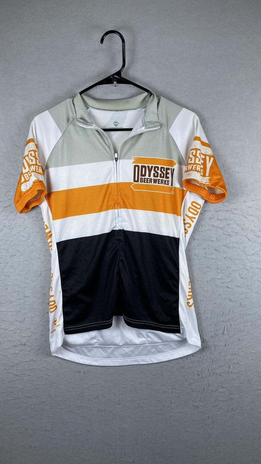Peak 1 Sports Odyssey Beerwerks Cycling Jersey Womens XL Full Zip Beer Shirt