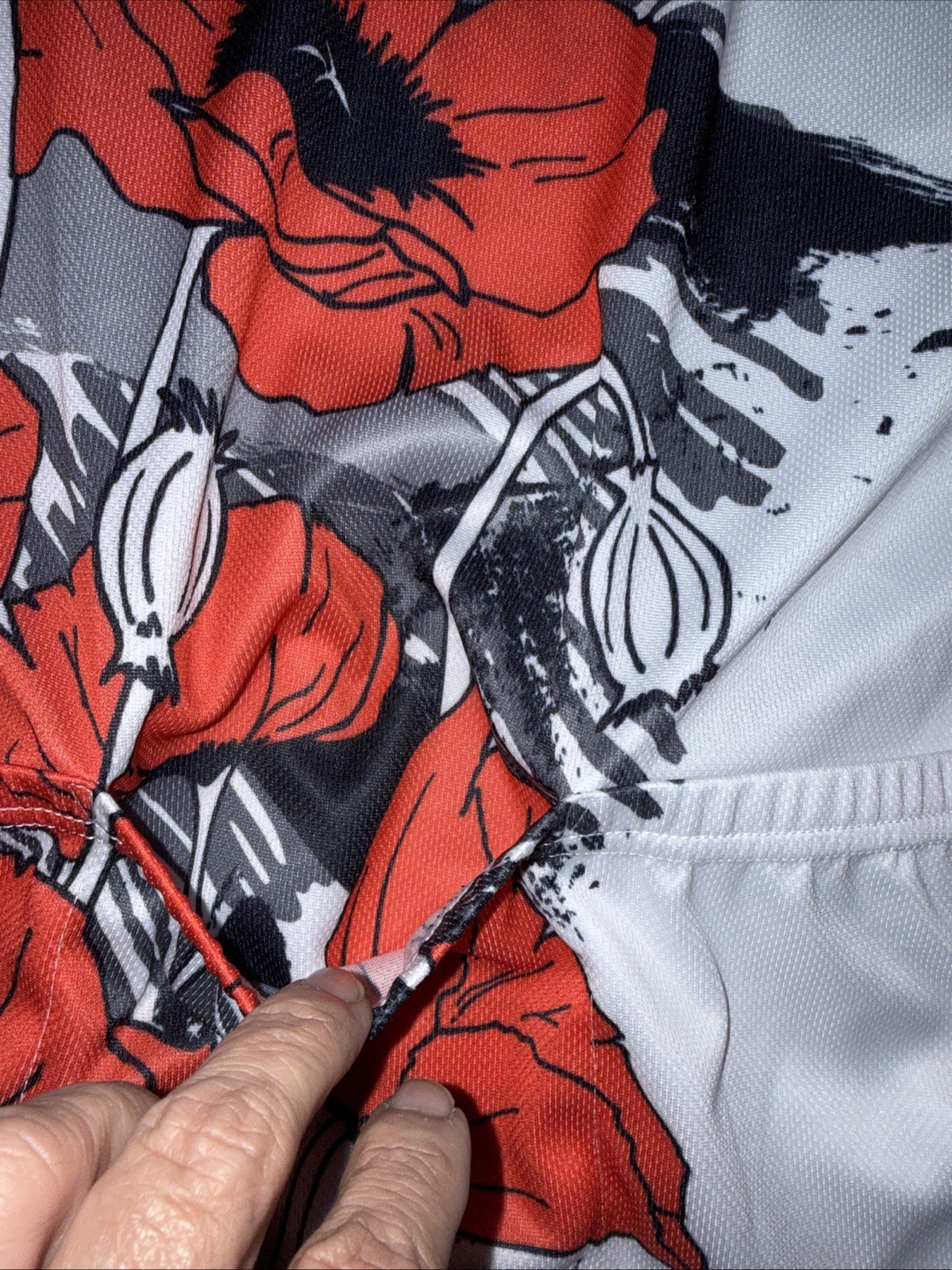 Primal Women’s Cycling Jersey Size XL Bike Shirt Short Sleeves Poppy Floral NWOT