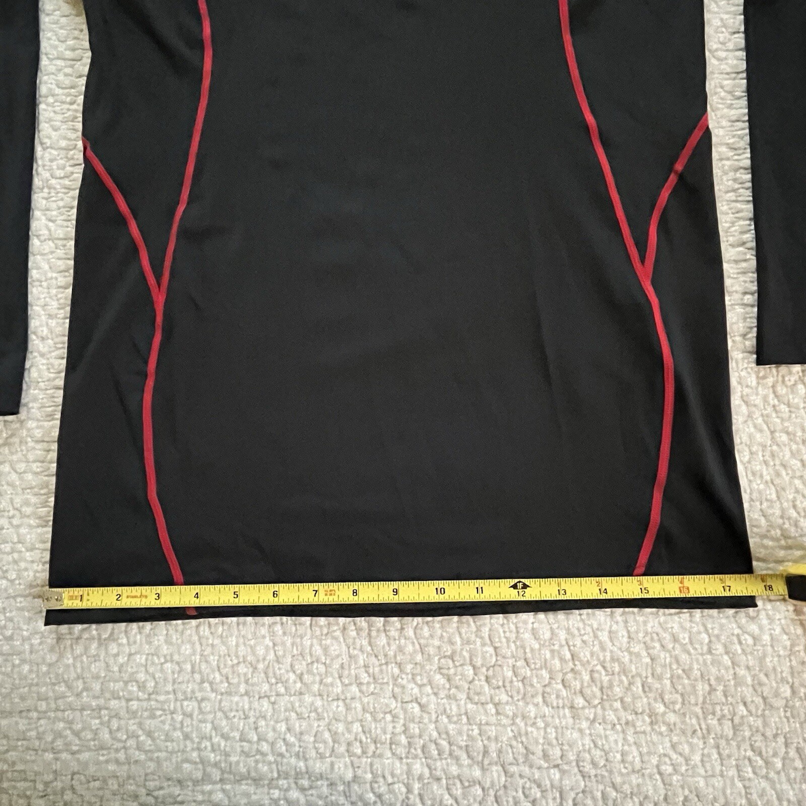 NEW Baleaf Black long Sleeve Men’s Activewear Compression Top Size XL Running