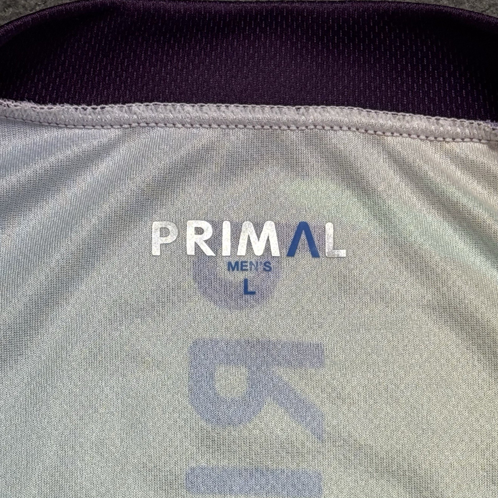 Primal Cycling Jersey Men’s L Full Zip Multicolor Graphic 3 Pocket Bike Shirt