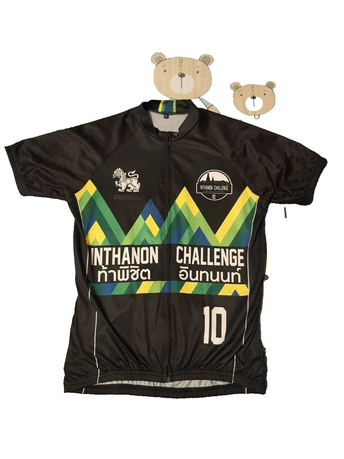 bike jersey large short sleeve mens shirt from INTHANON Chang Mai Thailand