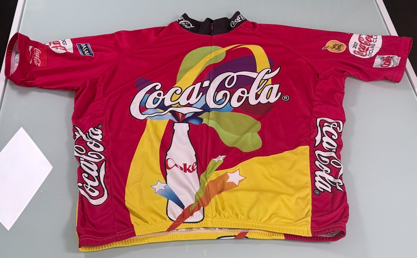 VOmax Multicolor 100% Polyester Mens Cycling Jersey Brand Logo – XXXL