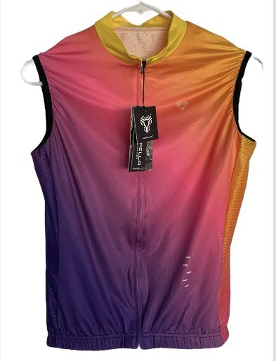 Sanpella Womens Sz XL Cycling Jersey Sleeveless 42″ Chest NWT