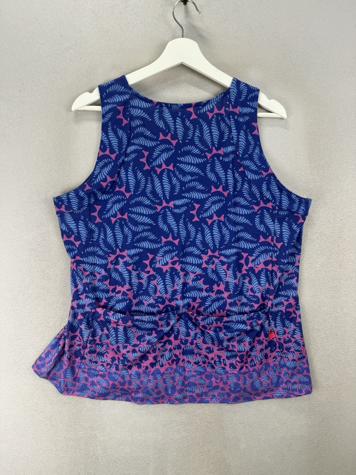 Terry Bicycles Tourista Cycling Jersey Tank Floral Blue Pink Women’s 1X
