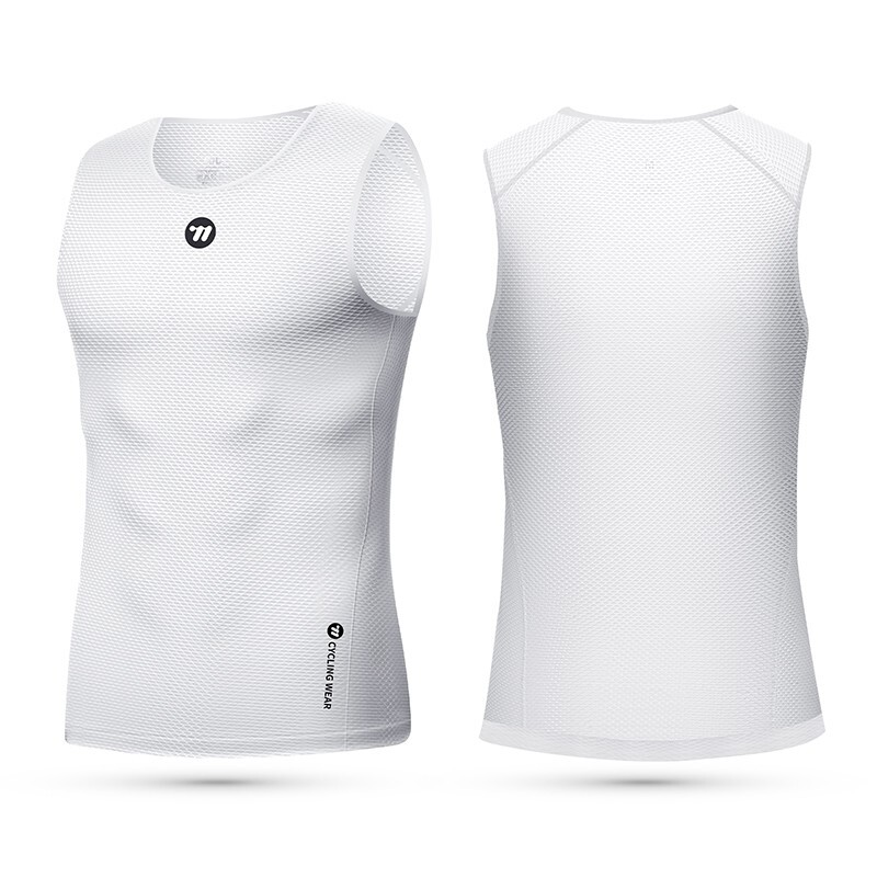 WEST BIKING Men Cycling Base Layer Vest Summer Ride Sleeveless Top Jersey Sport