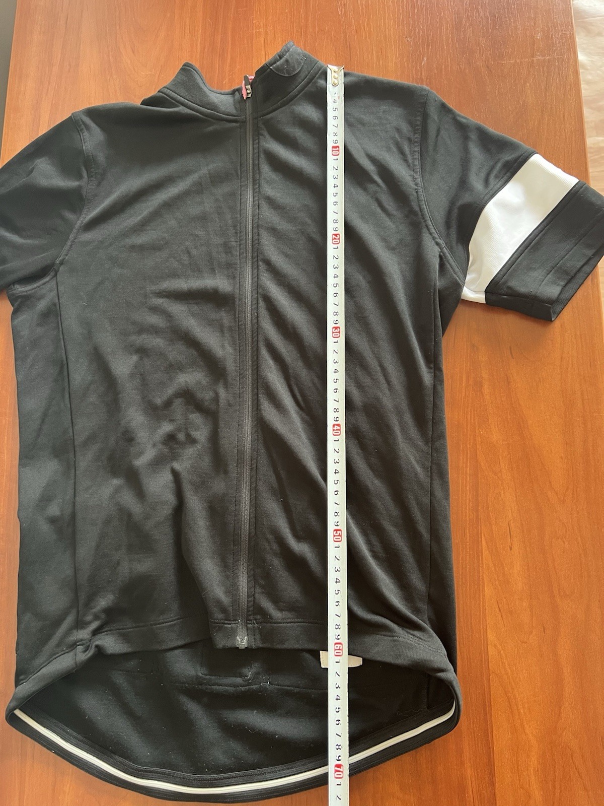 RAPHA MENS MERINO WOOL CYCLING BIKE CLASSIC II JERSEY SHIRT ZIP BLACK SIZE L