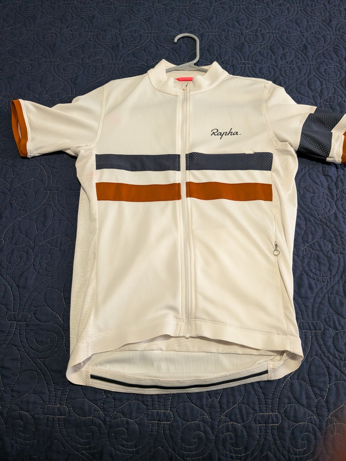 Rapha Lightweight SS Brevet Jersey, Mens XS, White