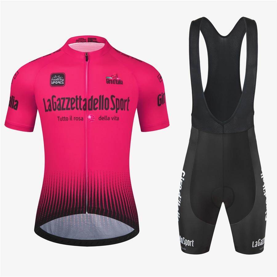 Tour Of Italy Cycling Jersey Set Summer Road Bike MTB Short Sleeve Sport Wear