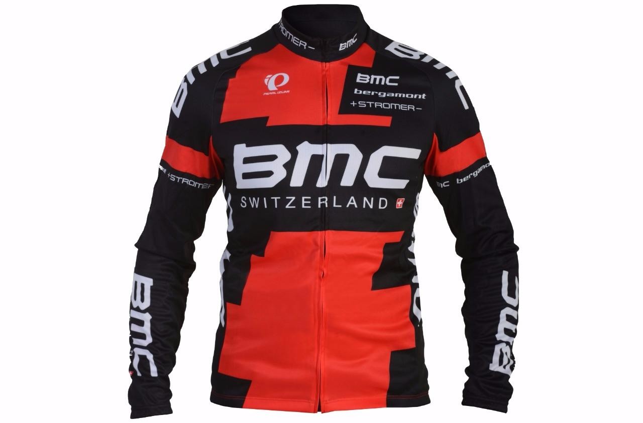 Authentic BMC Racing Team Thermal Long Sleeve Jersey by Pearl Izumi M – 213834