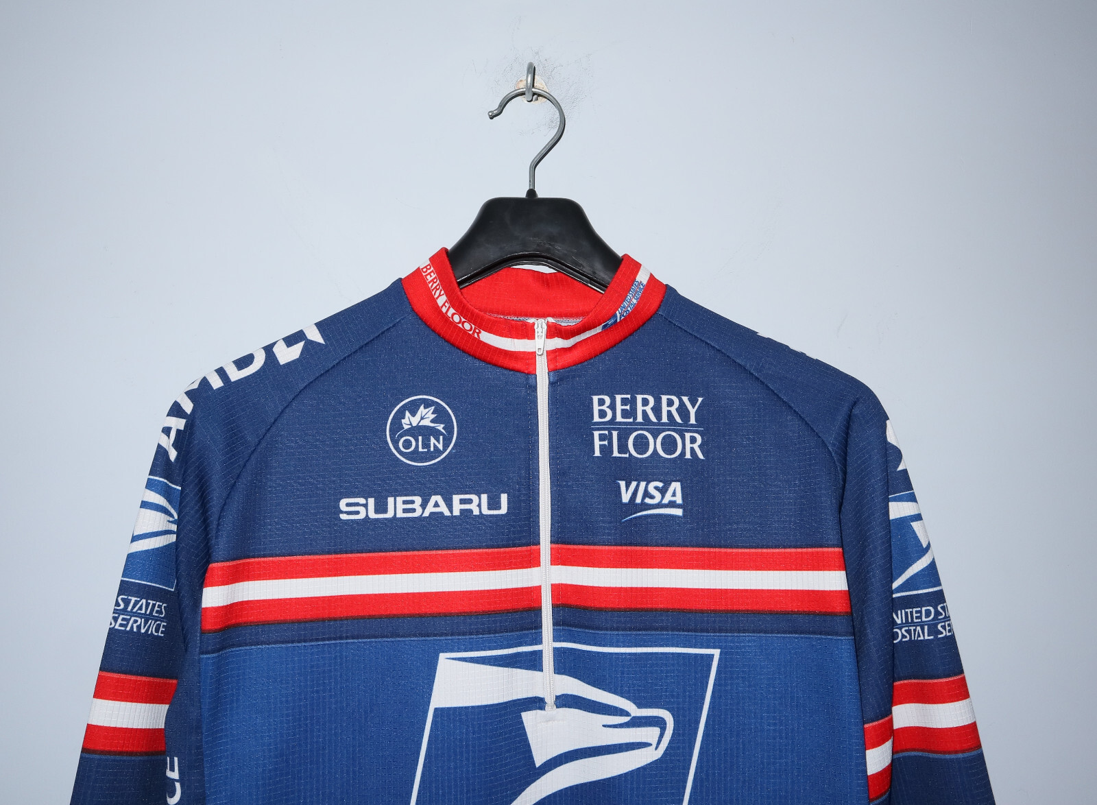 NIKE Mens Long Sleeve US Postal USPS Trek Tour de France Jersey Size L