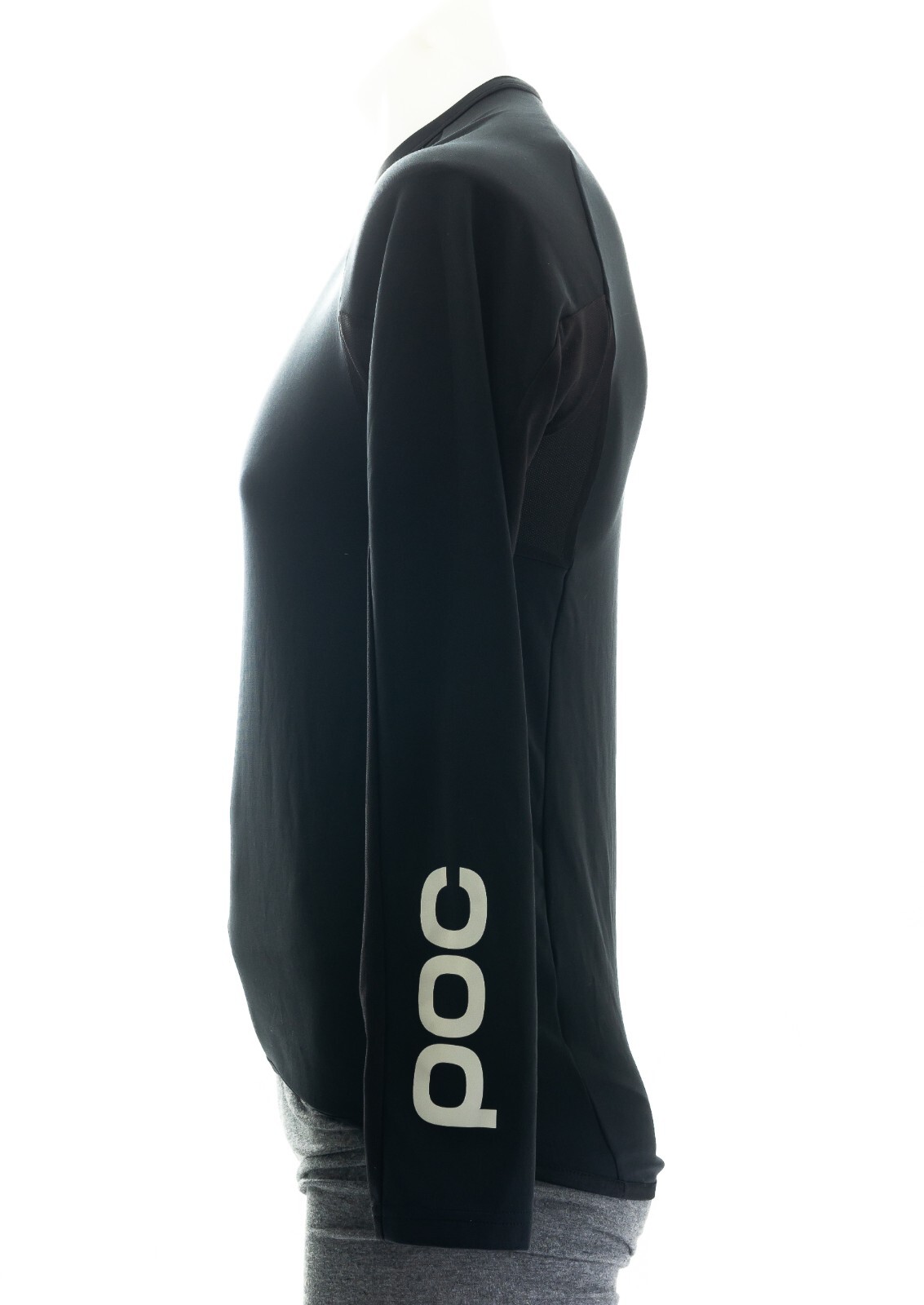 POC Long Sleeve Jersey Men MEDIUM Black Mountain Bike Trail Enduro Downhill Race