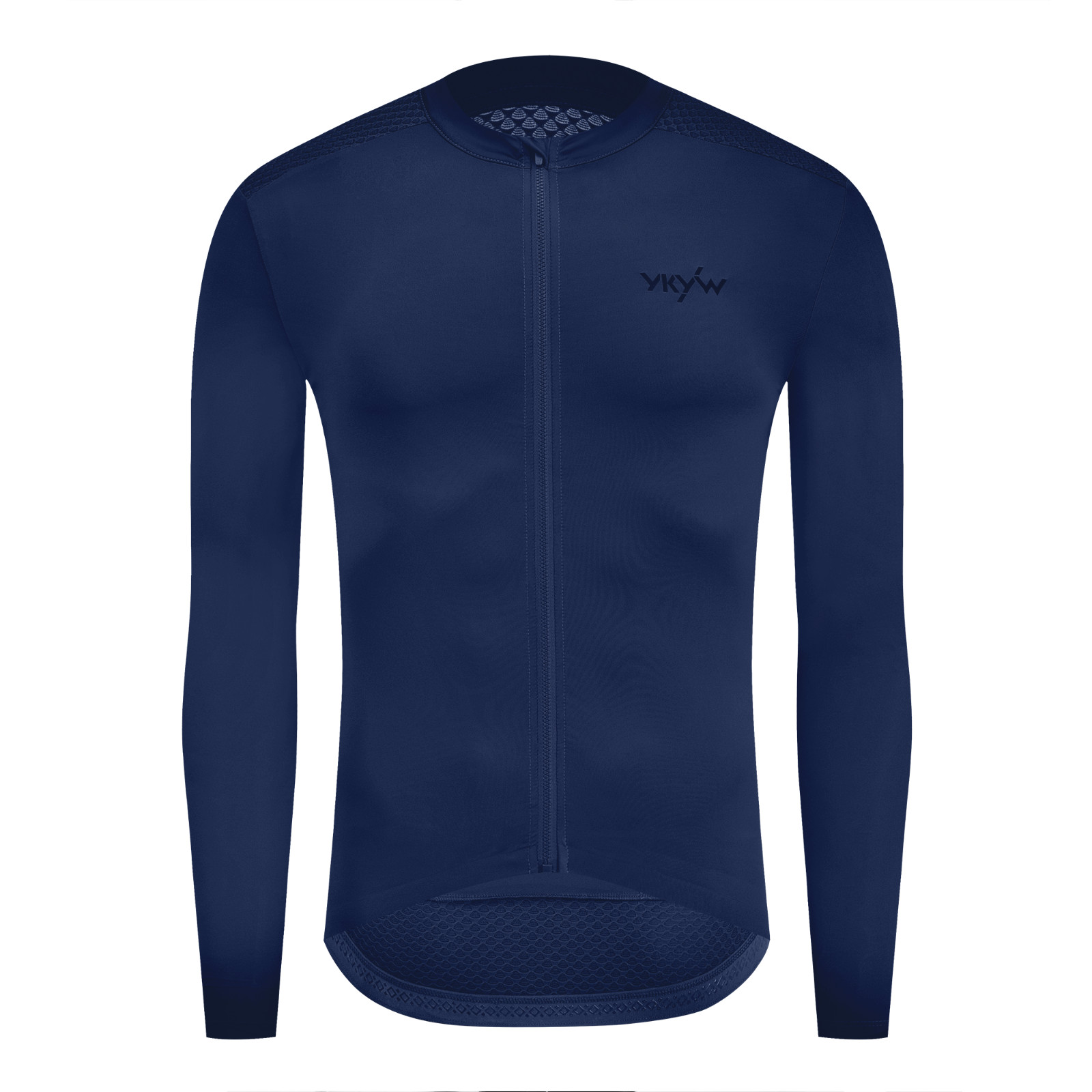 YKYWBIKE Men Cycling Jersey Long Sleeve Pro Road Bike Shirt Breathable Tops YKK