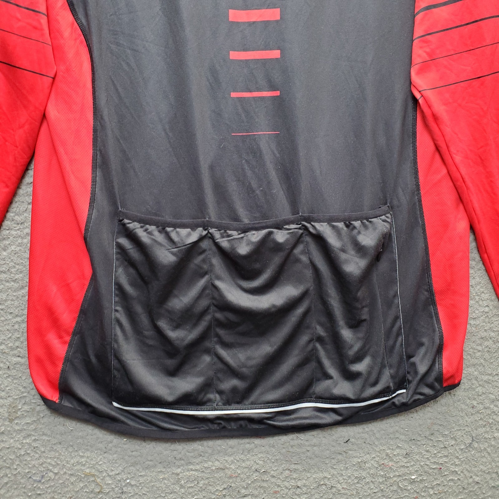 Trayl Ryde Sublimated Cycling Jersey Mens XXL Multi Long Sleeve Stretch Full Zip