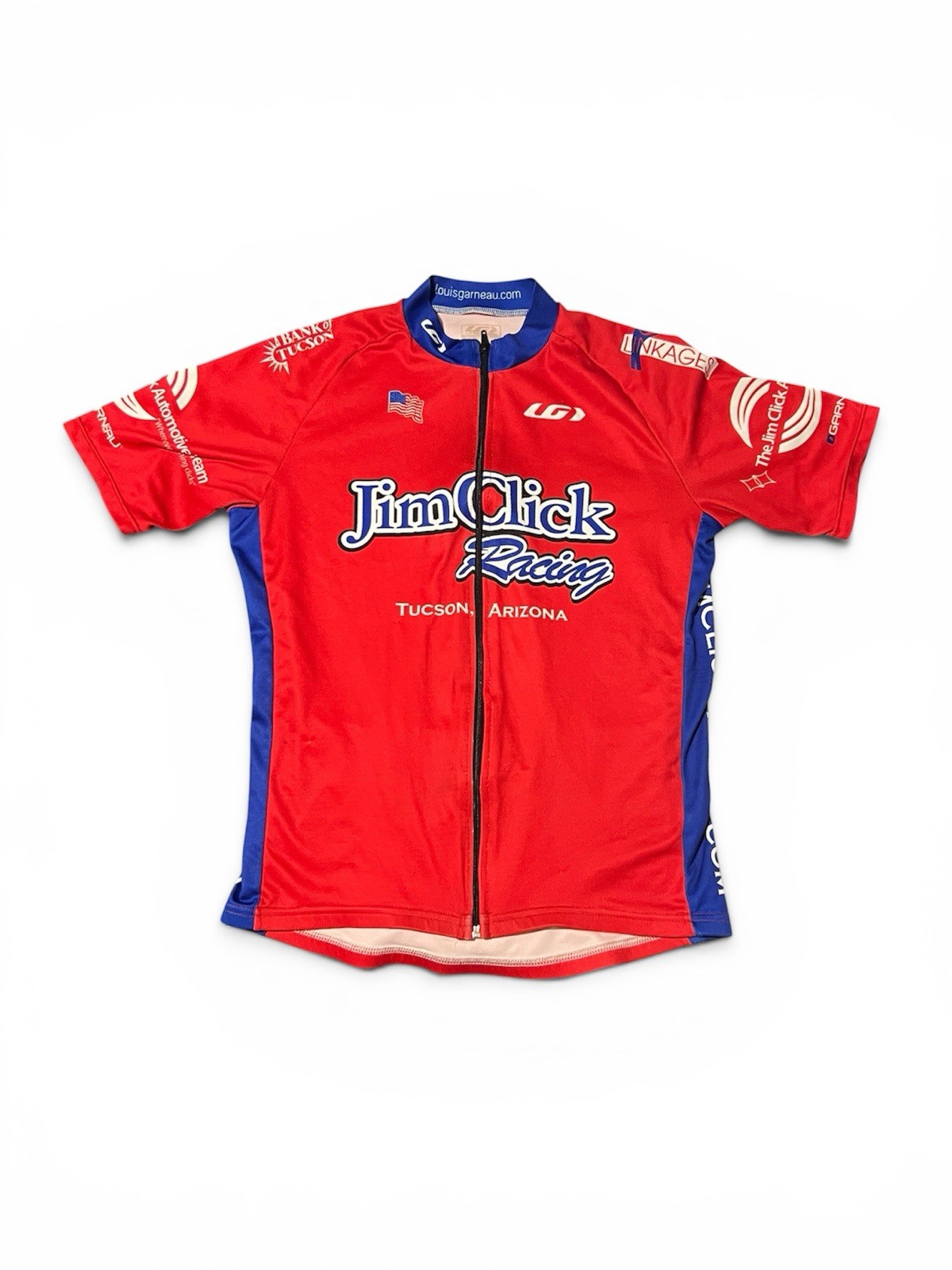 Louis Garneau Men’s Short Sleeve Bike Cycling Jersey Size Large USA