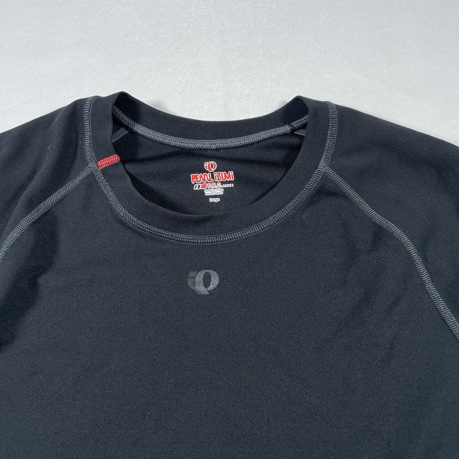 Pearl Izumi Pro Series Long Sleeve Shirt Black Cycling Athletic Apparel Large