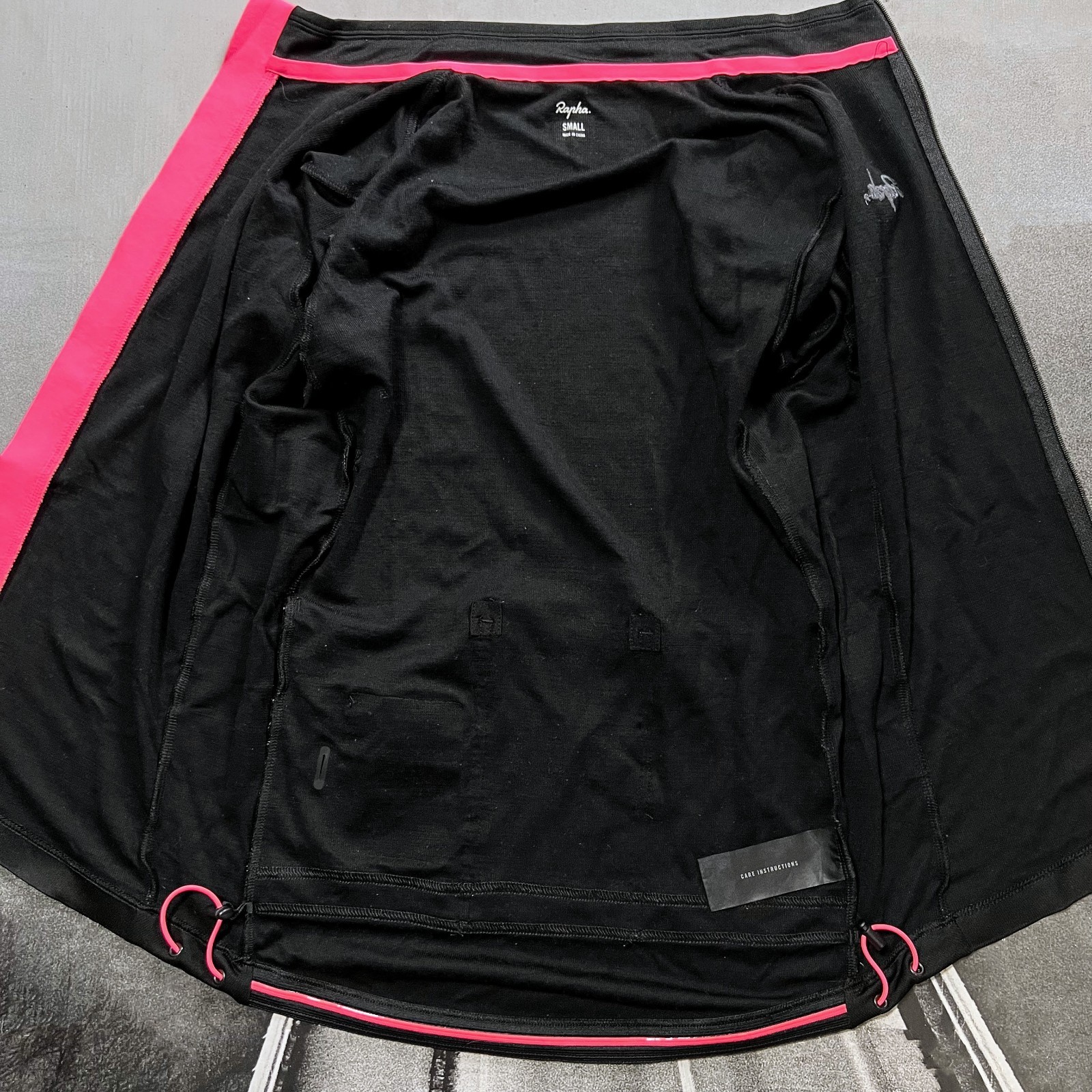 Rapha Size S Limited Men’s RCC Classic Jersey Small Short Sleeve Black