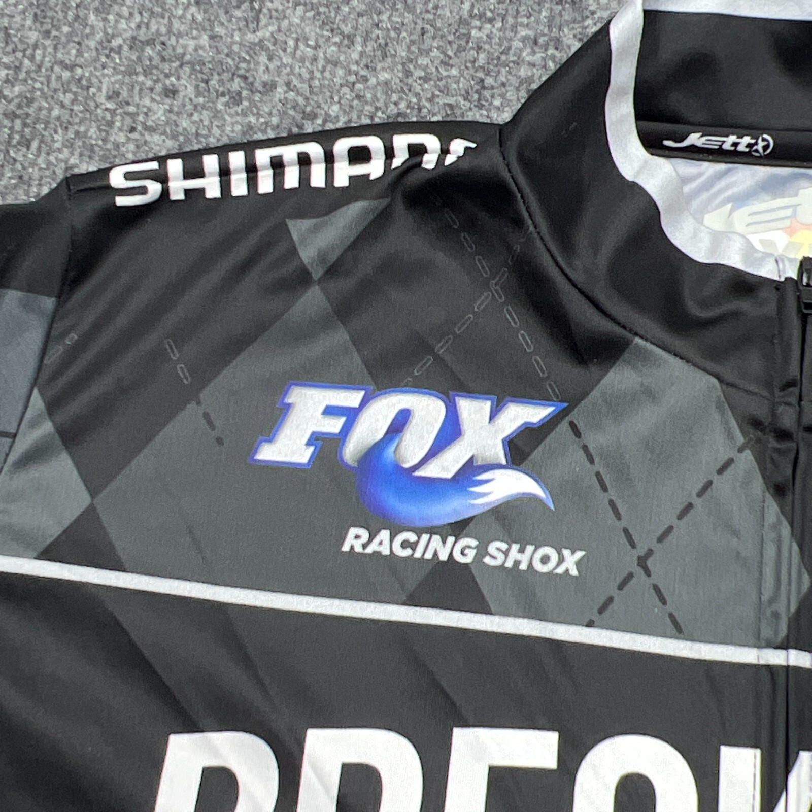 BRECK-EPIC Colorado 2010 Cycling Bike Jersey Womens XL S/S Fox Shimano Jett