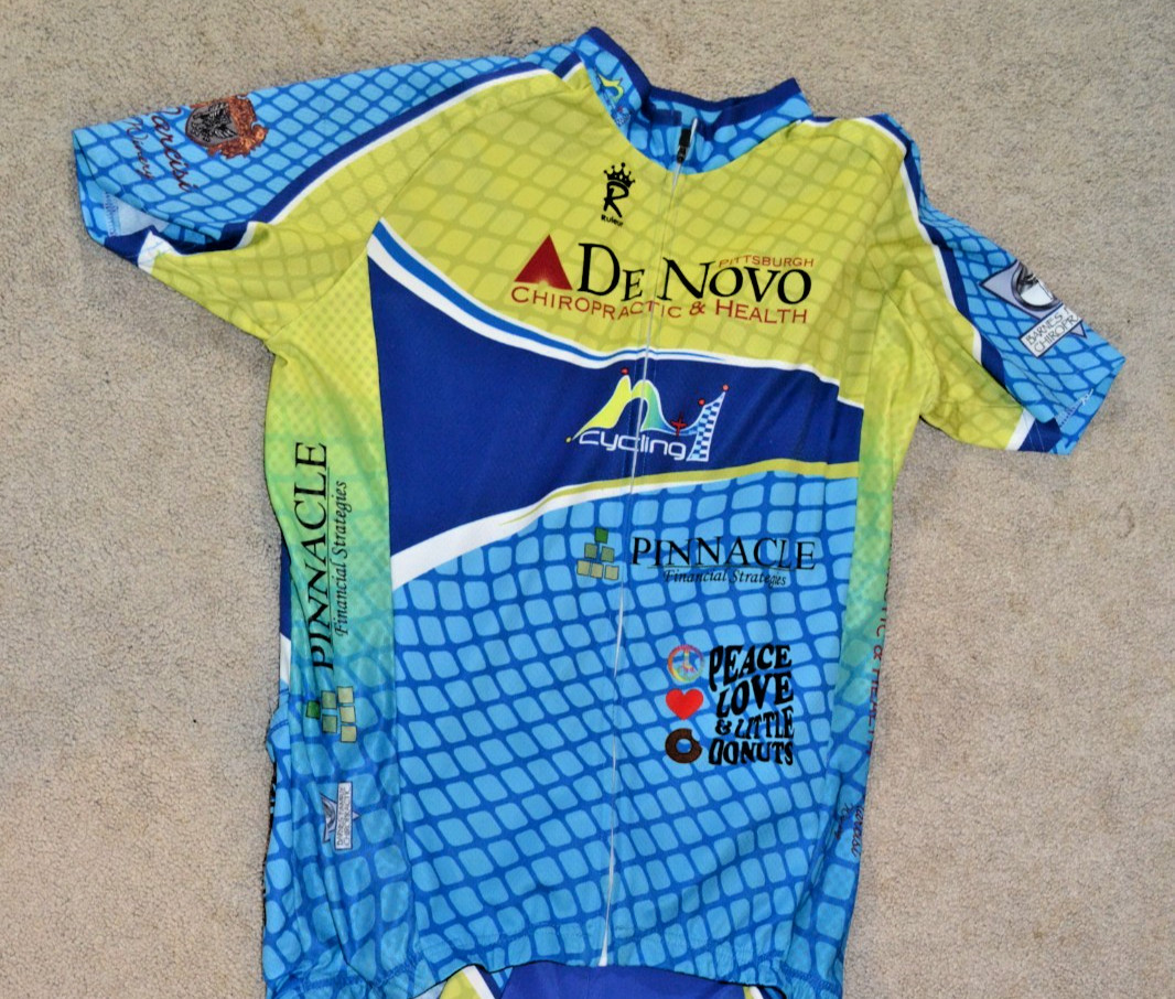 Ruleur Core fitted Jersey – Men’s Medium full zip shirt with 3 rear pockets