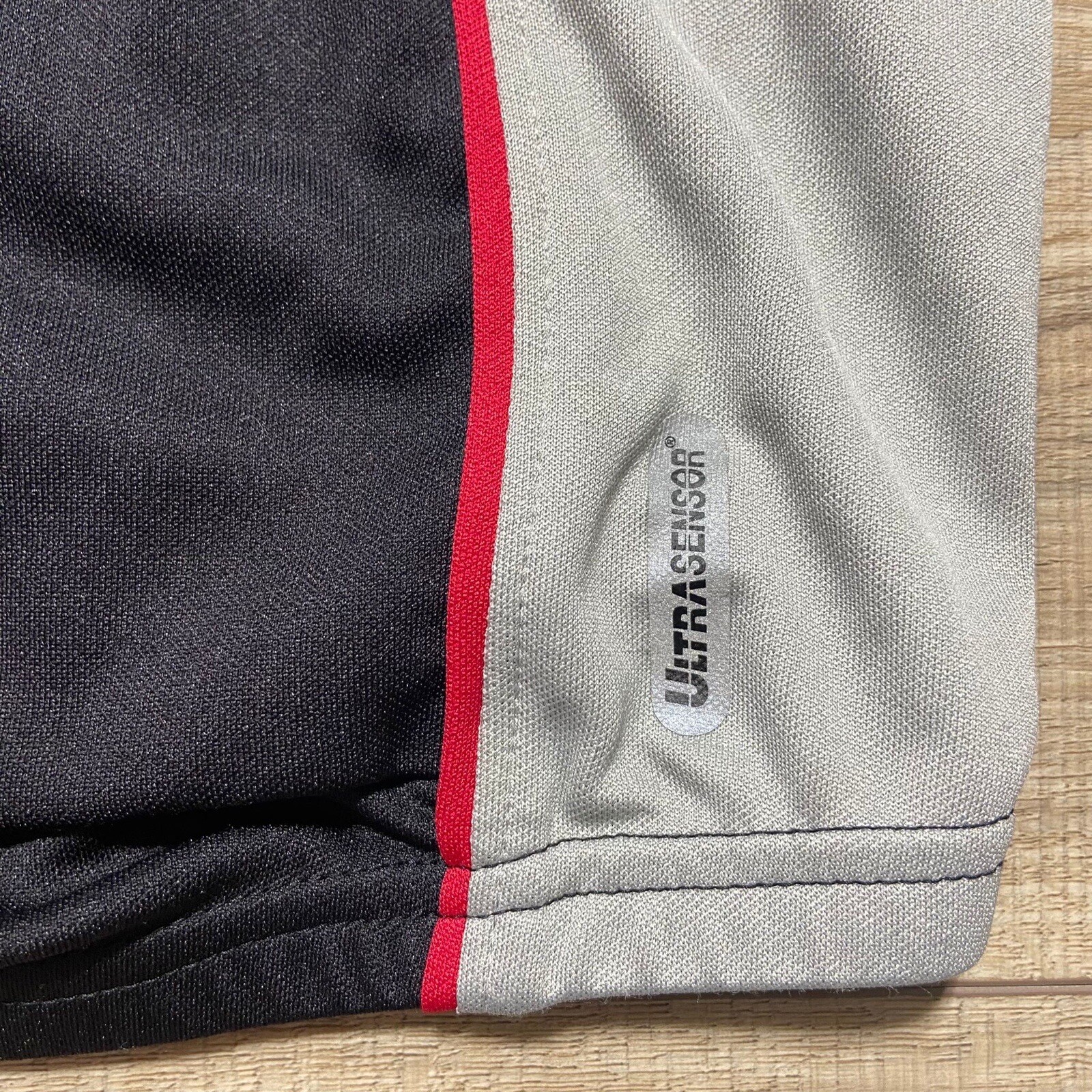 Pearl Izumi Mens Slice Cycling Jersey Size Small Black Gray Red Style 0504