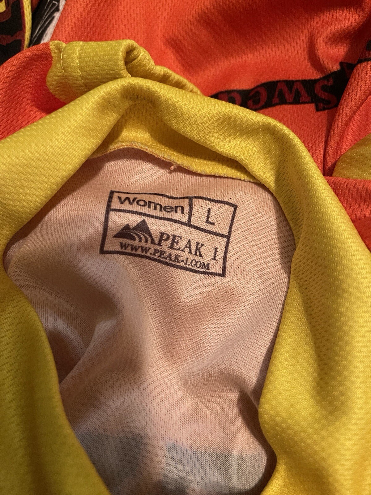Cyclepaths Peak 1 Cycling Jersey – Monroe County “Blood, Sweat, & Gears” Size L