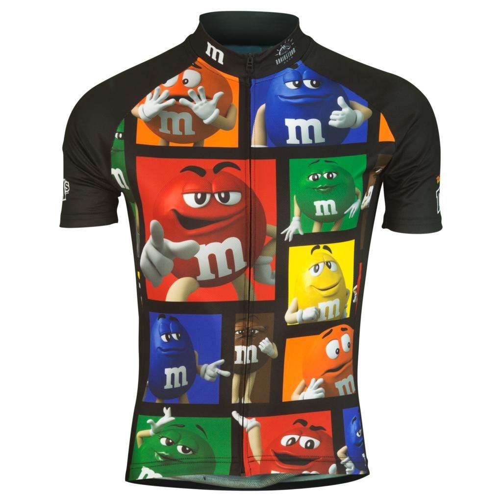Team M&M’s Men’s Cycling Jersey (S, M, L, XL, 2XL)