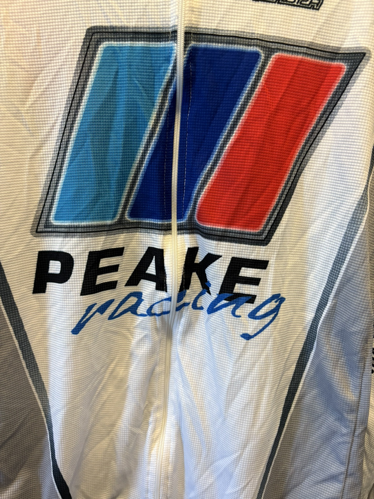 Sqaudra Cycling Jersey Adult XL Full Zip Peake Racing Polyester BMW Made In USA