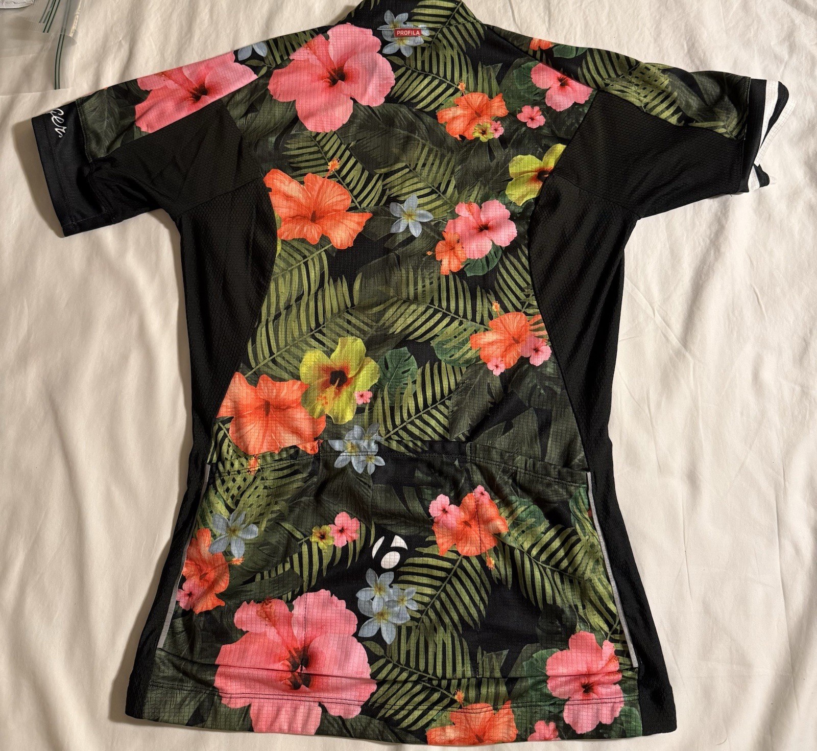 Bontrager Cycling Jersey Women’s Small Floral Hawaiian Only $15