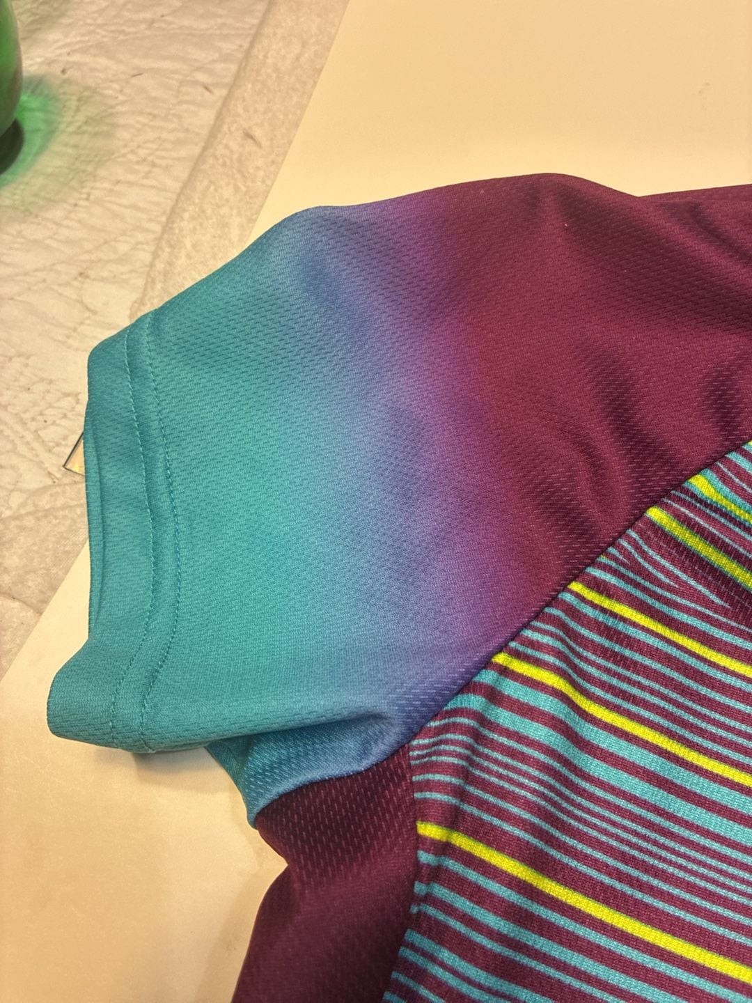 Primal Wear Women’s Sport Cut Cycling Jersey in Selara Multi-Color Striped Desig