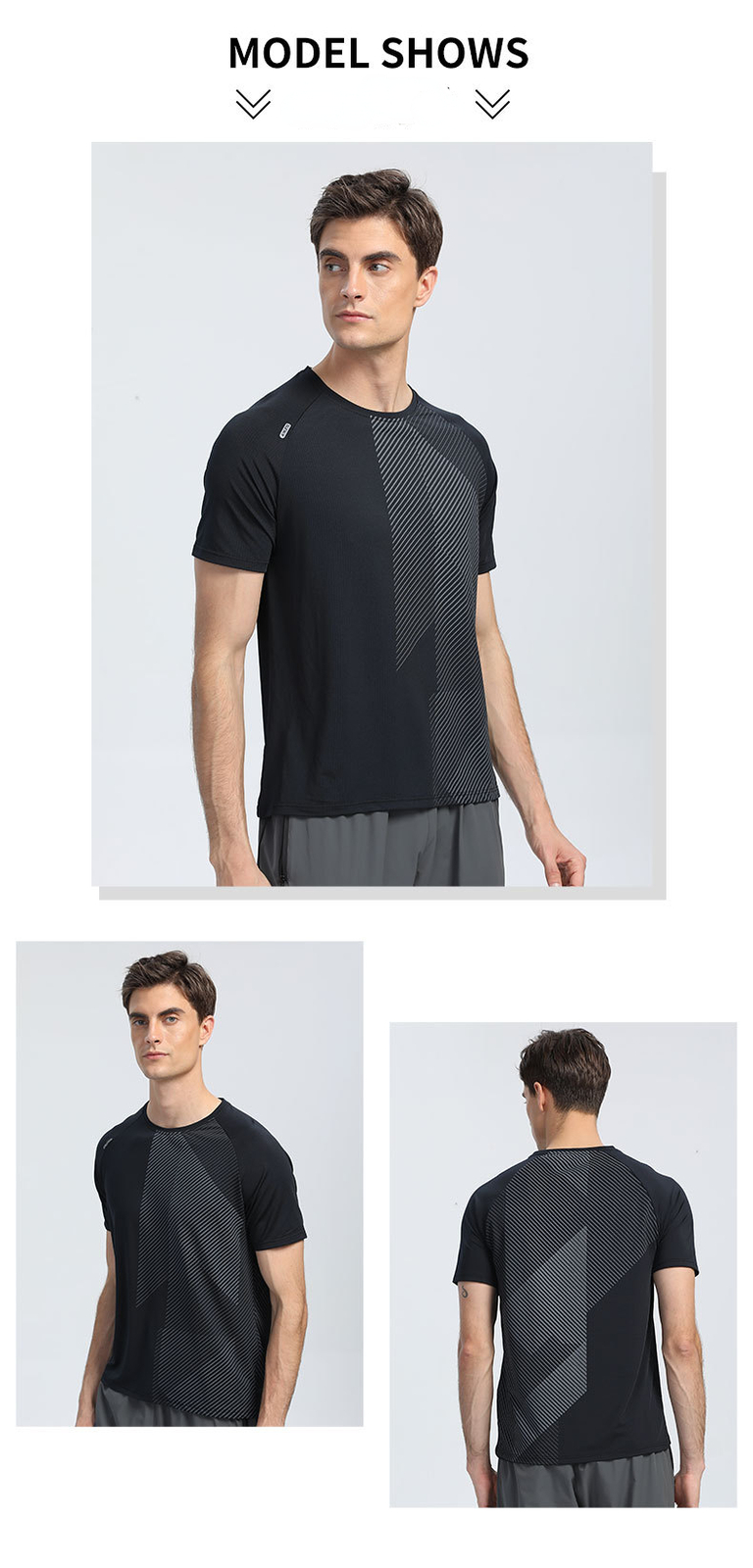Casual Outdoor Hiking Loose Short Sleeve Top Men’s Quick Drying Breathable Shirt