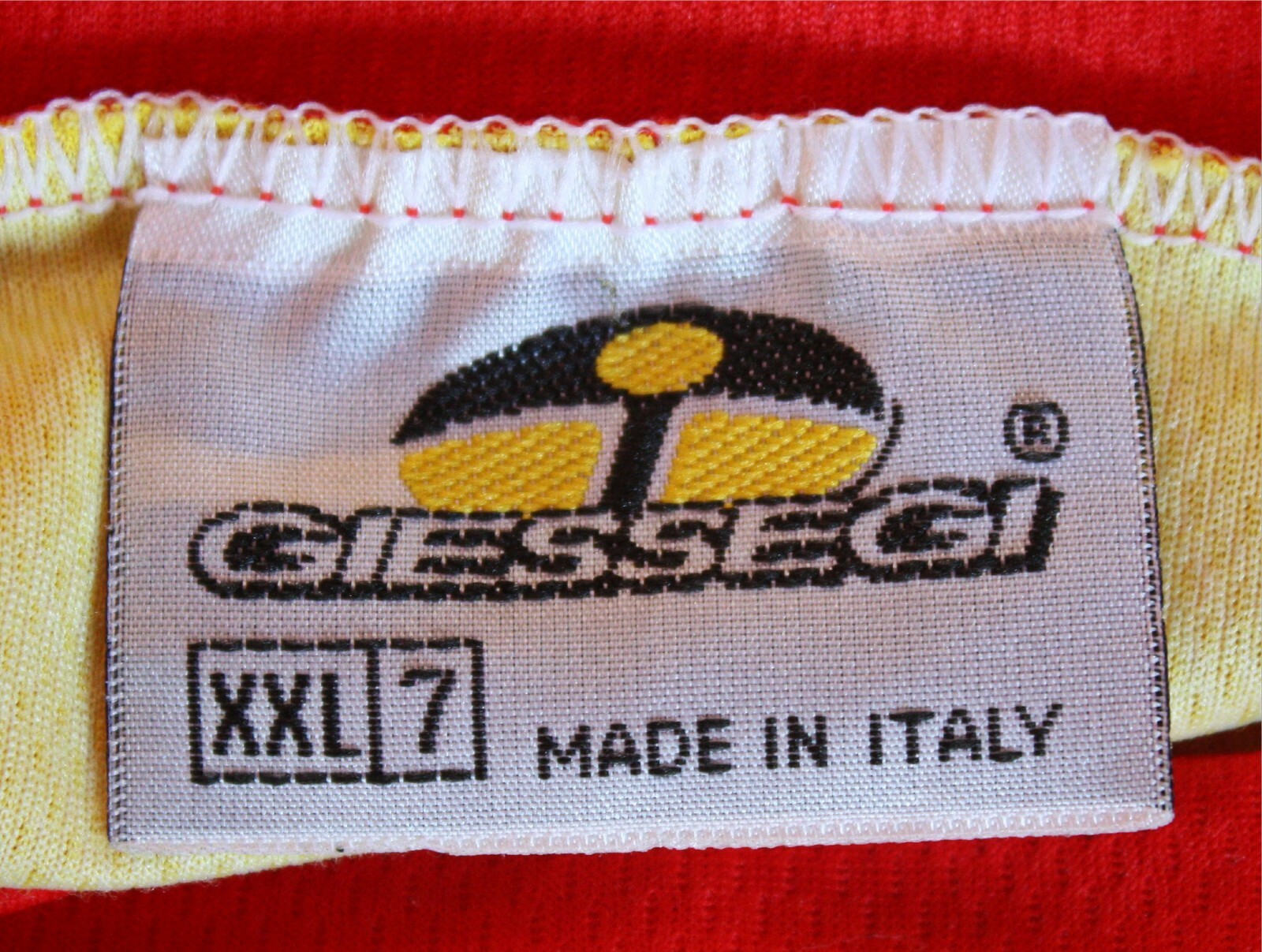 GIESSEGI Bicycle Cycling Jersey Sz. 7 (XXL) Multicolor Countries’ Patches #02
