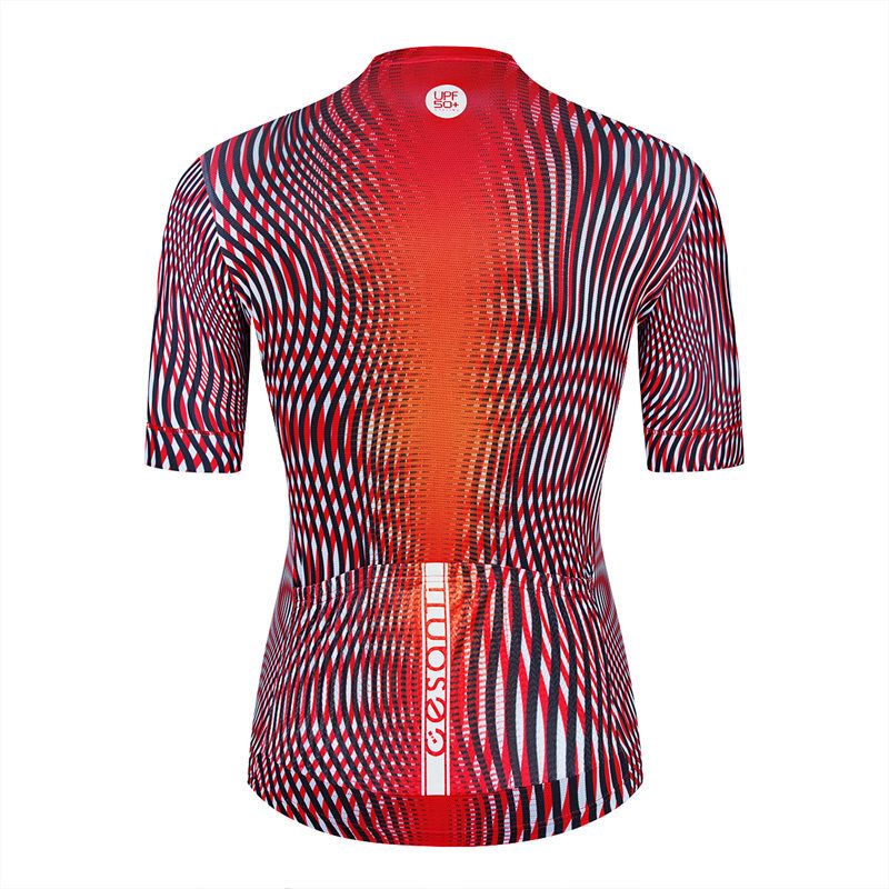 CESANTI Men Cycling Jersey Summer Non-slip Band Pro noctilucence Bike Clothing