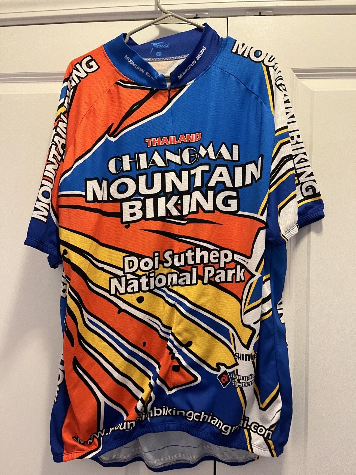 Forz Cycling 6XL Thailand Chang Mai Doi Suthep Mountain Biking Jersey