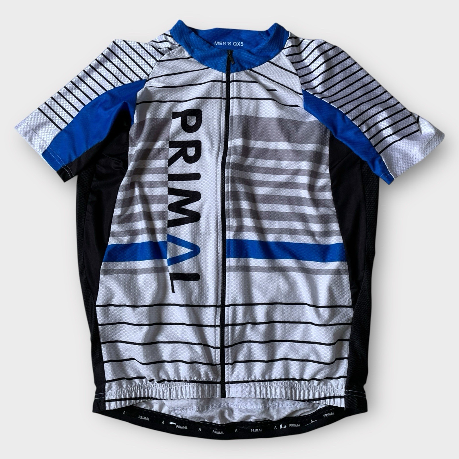 Primal QX5 Cycling Jersey Men’s 2XL full zip Happy Trails