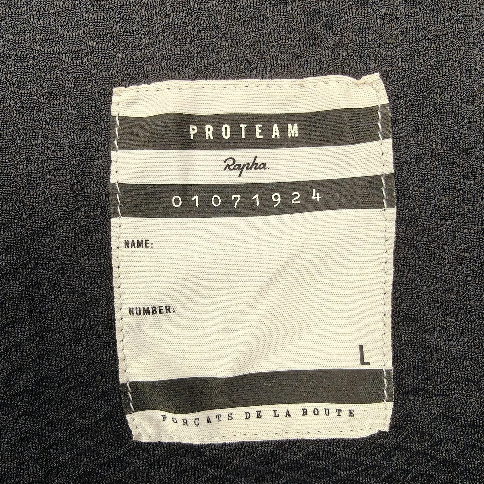 Rapha Base Layer Top Womens Large Black Pro Team Pedaler En Danseuse Cycling