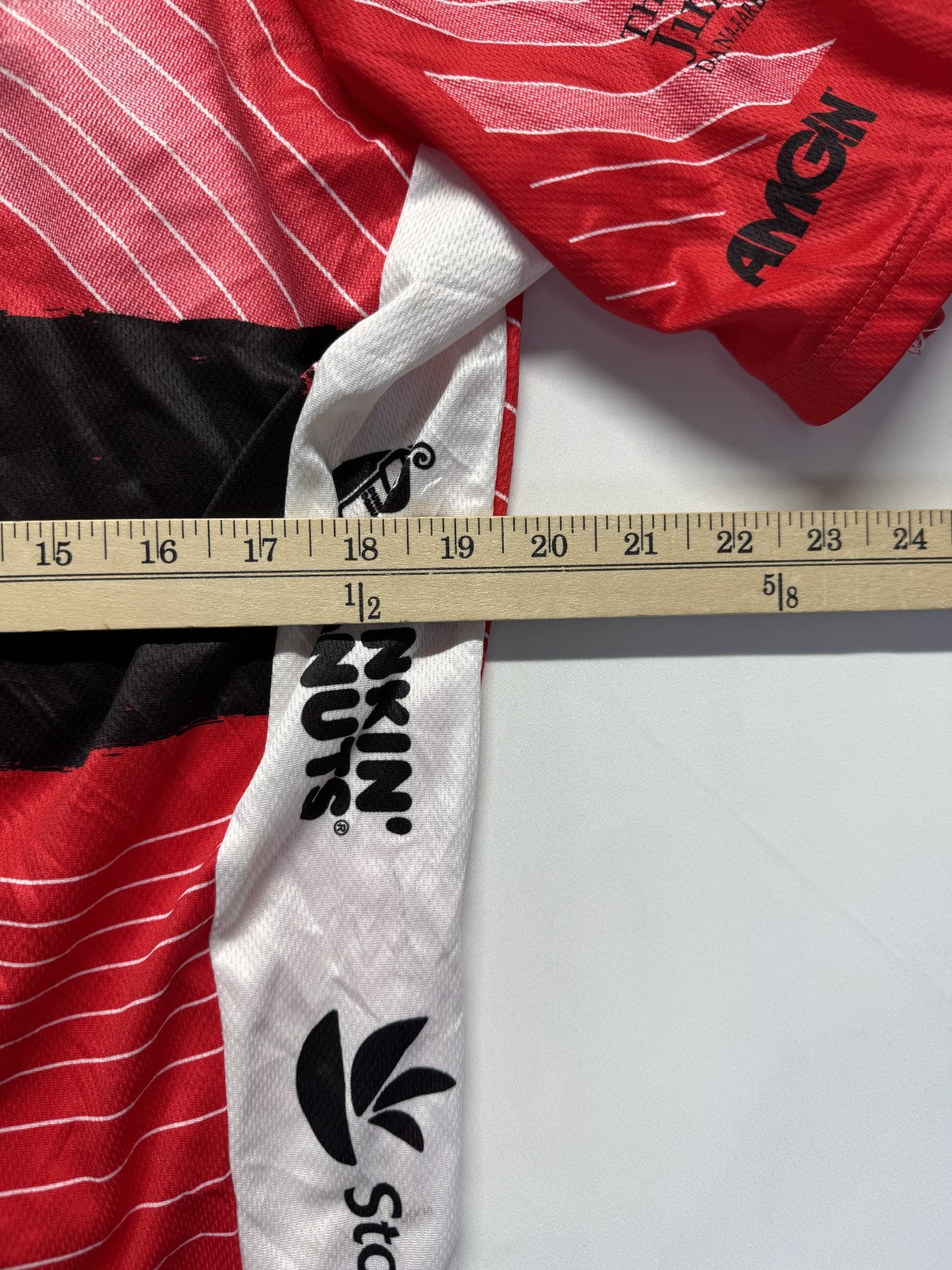 Vomax Aspire Higher Cycling Jersey Men XL Red Quarter Zip PMC 30th Ride Athletic