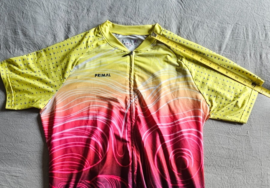 Primal Women’s Race Cut Omni Golden Hour Reflective Short Sleeve Jersey XL