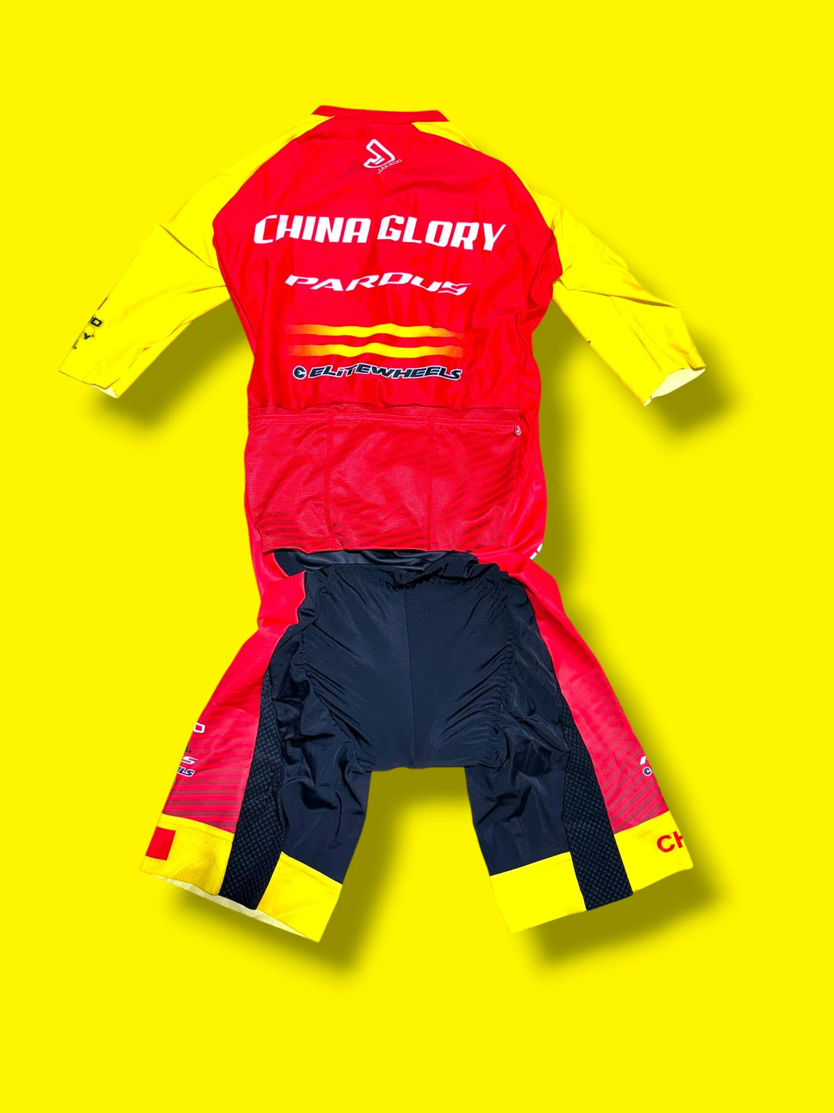Aerosuit Roadsuit with Pockets | Jackroo | China Glory| Pro Cycling Kit