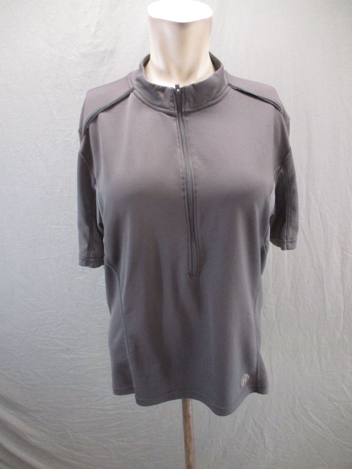 NOVARA Size L Mens 1/2 Zip Pocket Elastic Waist Short Sleeve Cycling Jersey 728