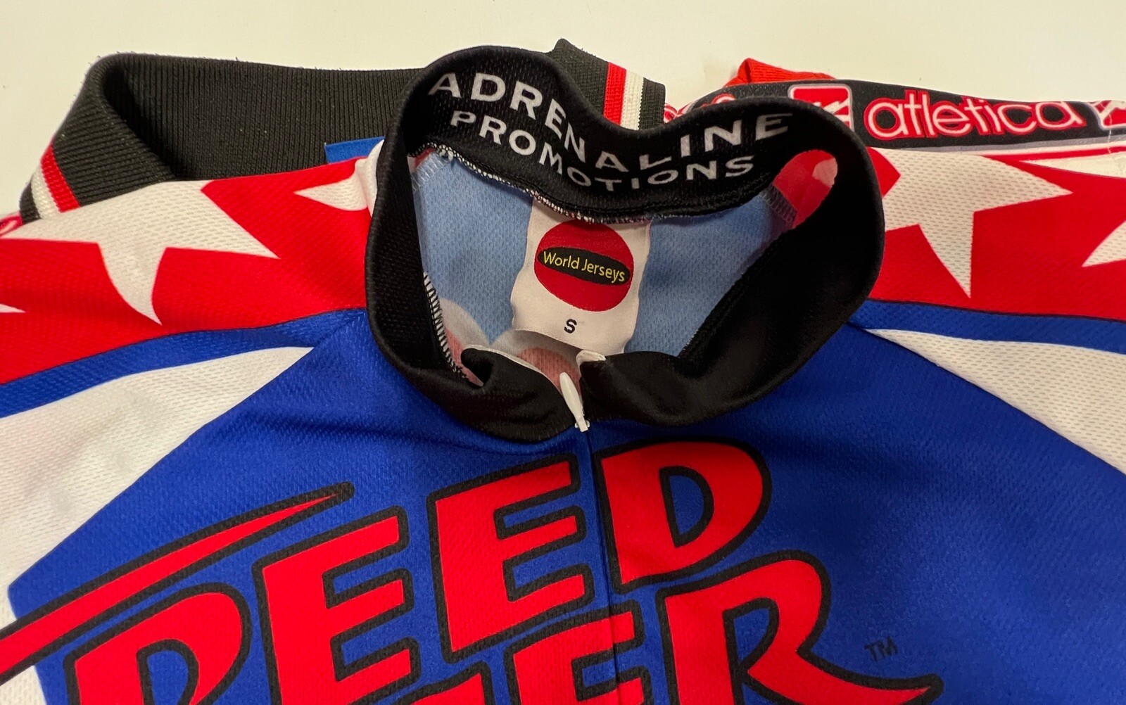 Speed Racer World Jerseys Adrenaline Promo 3/4 Zip Cycling Jersey Shirt – Small